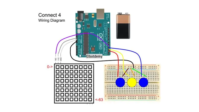 Conecte los cables de puente a Arduino