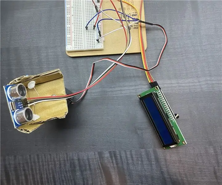 Radar de detección de enemigos Arduino: 3 pasos