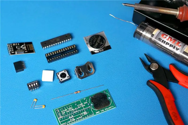 Souder les PCB bouton