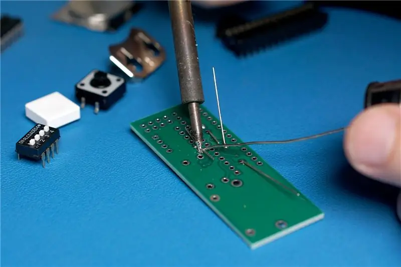 Düğme PCB'lerini Lehimleyin