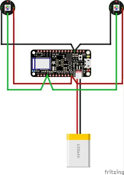 Wires and Feather Board