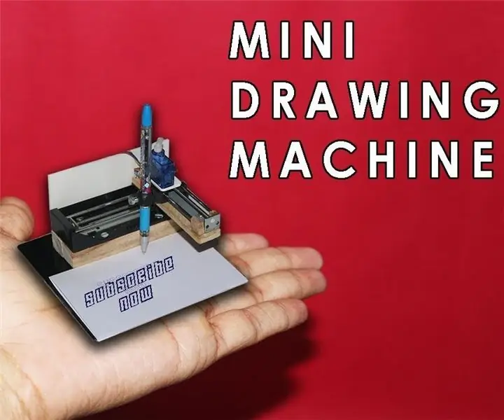 MINI MACCHINA DA DISEGNO CNC FAI DA TE: 6 passaggi