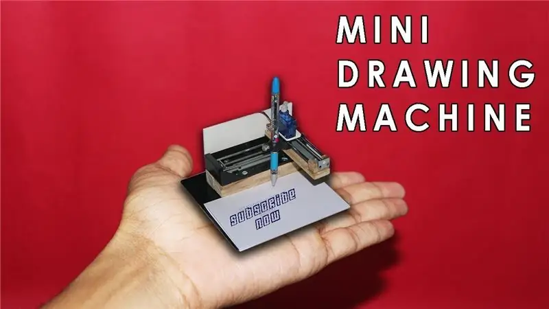 MÁQUINA DE DESENHO MINI CNC DIY