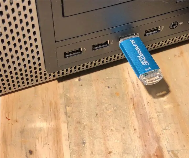 Verander een gewone USB-stick in een veilige USB-stick: 6 stappen