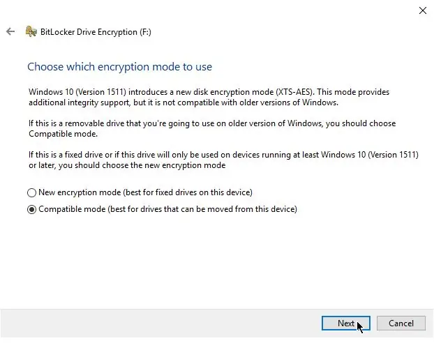 BitLocker Sihirbazı