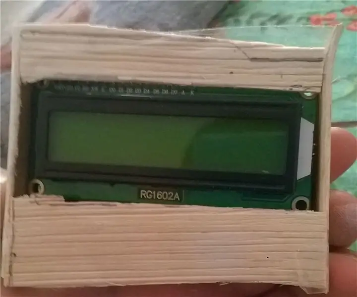 Korpus LCD ja Arduino jaoks: 6 sammu