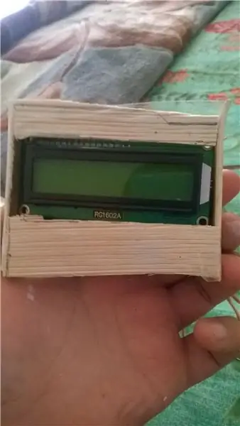 Koffer voor LCD en Arduino