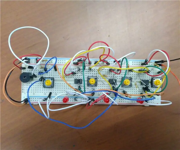 Quiz Buzzer utilisant 555 Timer IC: 4 étapes