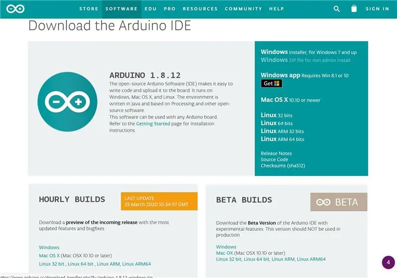 Tải xuống Arduino GUI và Mã đầu vào