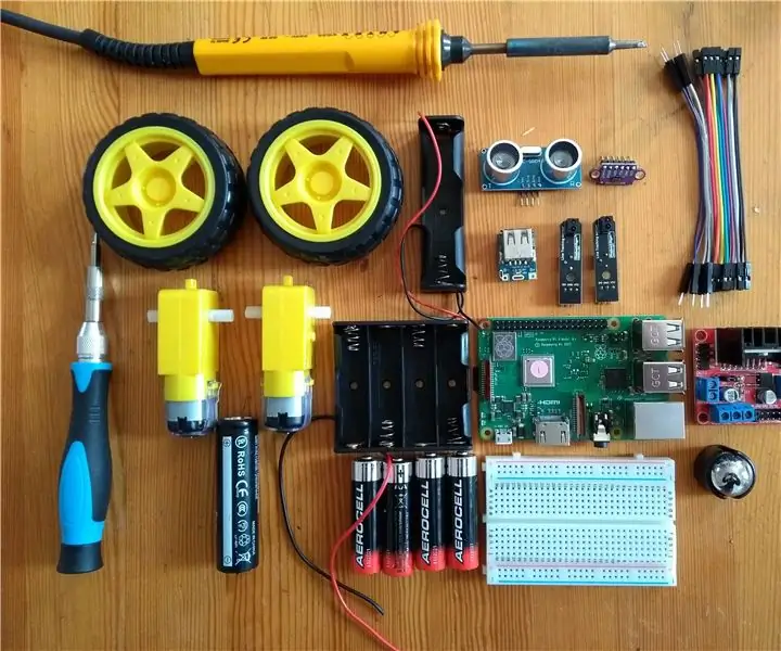 Rpi 3: 8 қадамдарын қолдана отырып, роботтан кейінгі сызықты қалай жасауға болады