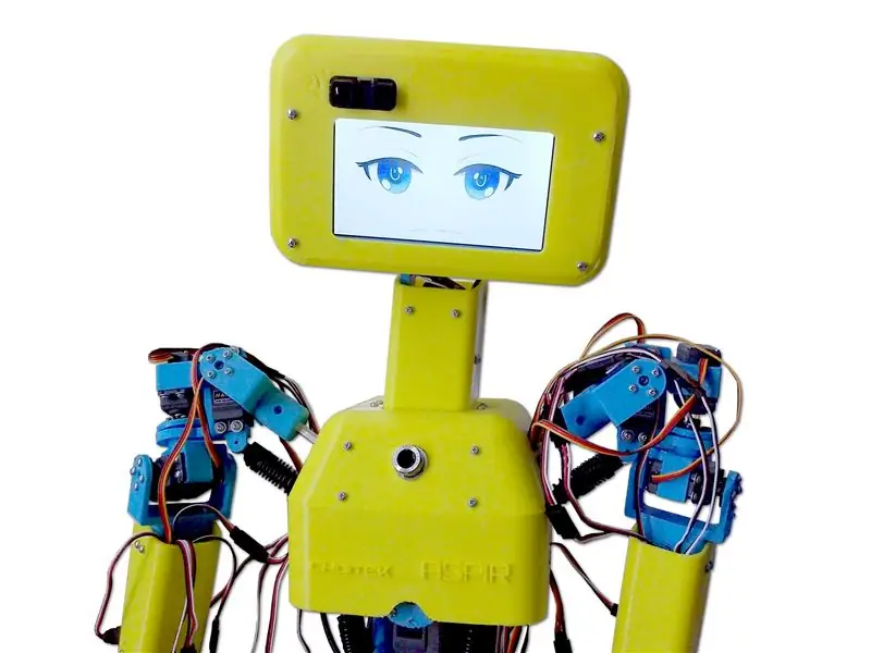 ASPIR: Saizi kamili ya 3D-iliyochapishwa Humanoid Robot