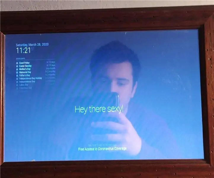 So bauen Sie einen Smart Mirror mit Raspberry Pi 4: 10 Schritte