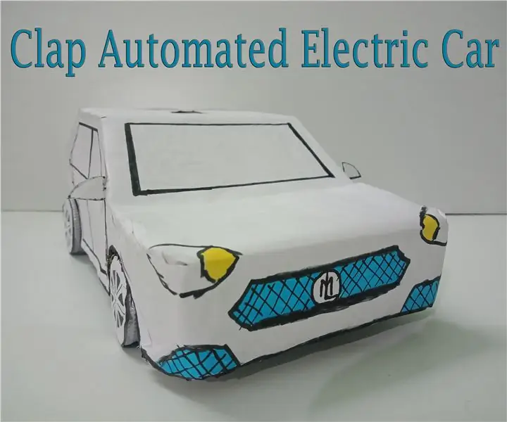 DIY -- Carro elétrico automatizado aplauso -- Sem Arduino: 3 etapas