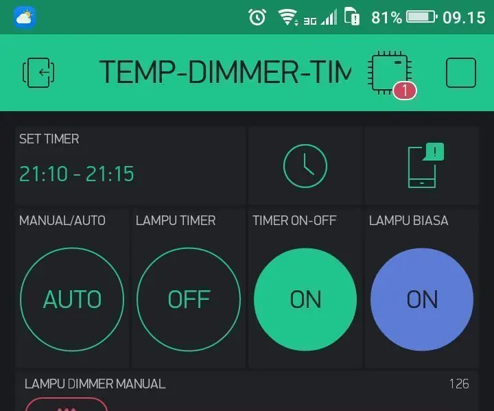 Kör APK Blynk eller annan Android -app som HMI på Raspberry Pi: 7 steg