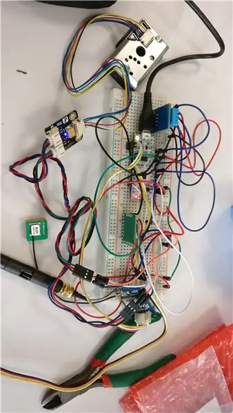 Analyseur de qualité de l'air mobile