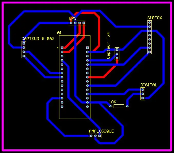 tarjeta de circuito impreso