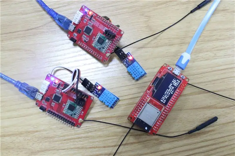 Lora Gateway Bazuar në MicroPython ESP32