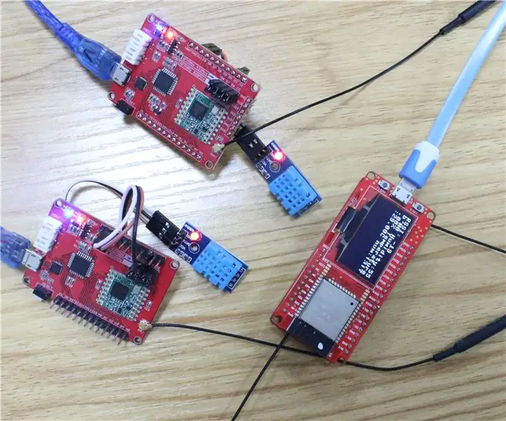 Lora Gateway ที่ใช้ MicroPython ESP32: 10 ขั้นตอน (พร้อมรูปภาพ)