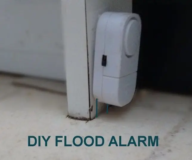 საყოფაცხოვრებო DIY FLOOD დეტექტორი: 9 ნაბიჯი