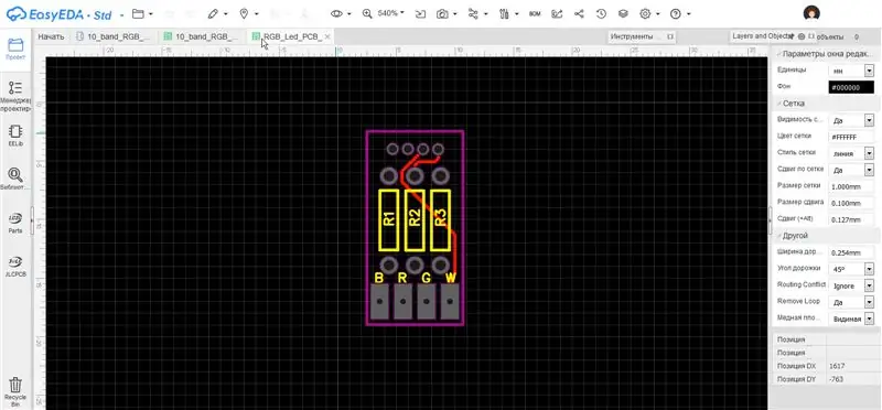 Layout de PCB