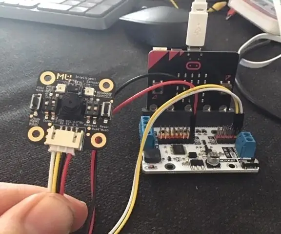 Micro: bit MU Vision Sensor för nybörjare - I2C och Shape Card Recognition: 8 steg