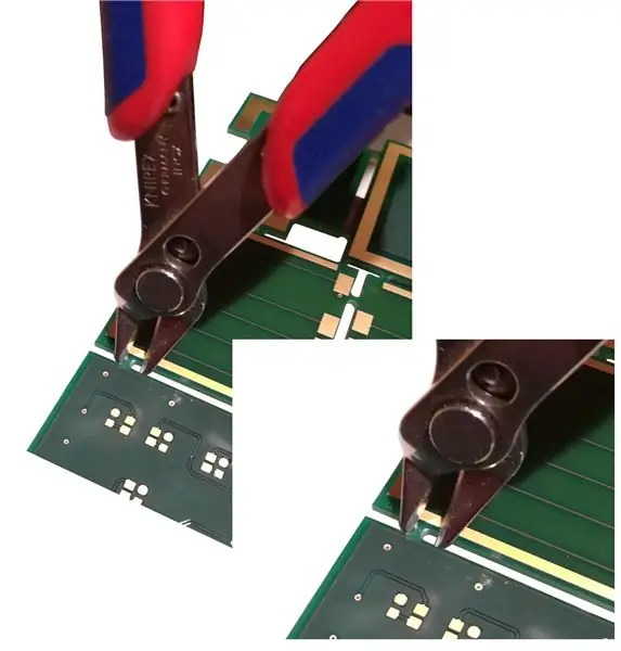 Separați cele șase Pcb simple