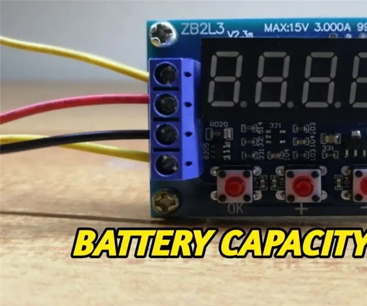 ZB2L3 BATTERIKAPASITETSTESTER: 6 trinn