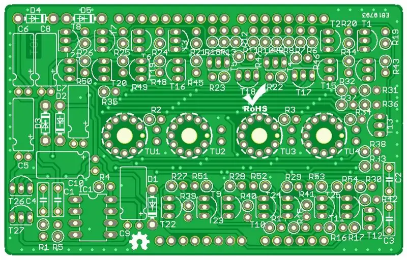 PCB -oversikt og kretsdiagram