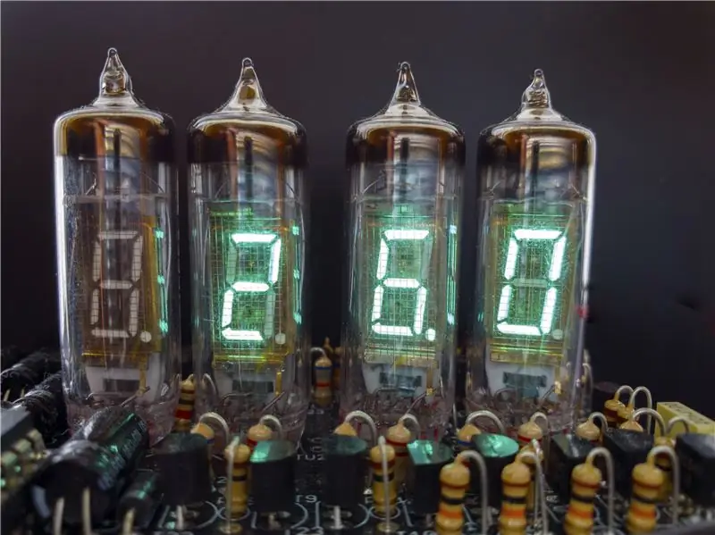 Bouclier pour Arduino des anciens tubes VFD russes: horloge, thermomètre, voltmètre…