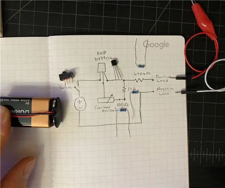 DIY nositeľné zariadenie TDCS: 4 kroky