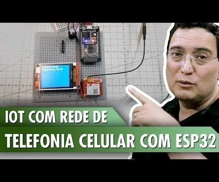 ESP32 ilə Mobil Şəbəkə ilə IOT: 23 addım