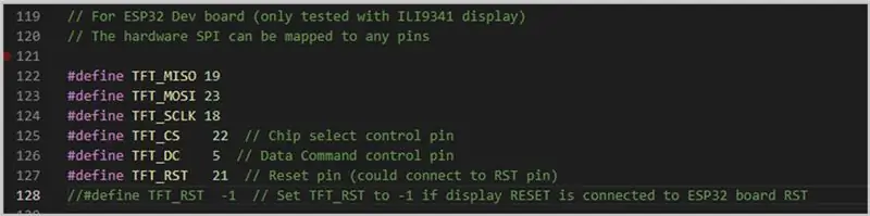 TFT_eSPI -bibliotek