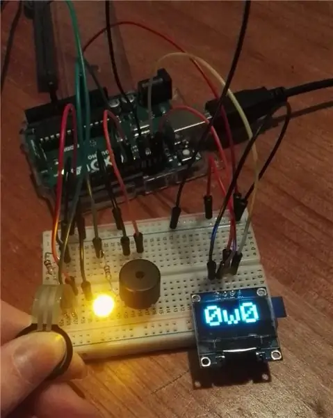 Conectando o resistor sensível à força e o LED ao resto