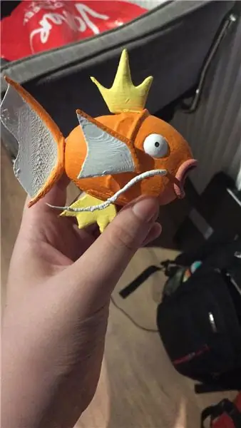 Werk aan Magikarp en die houer