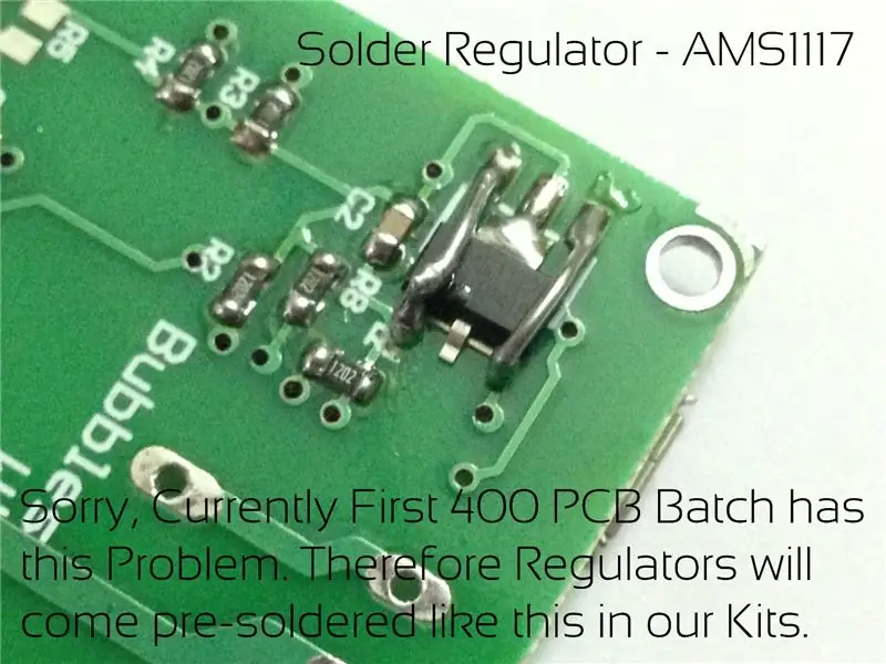 Solder: Regulator 1117