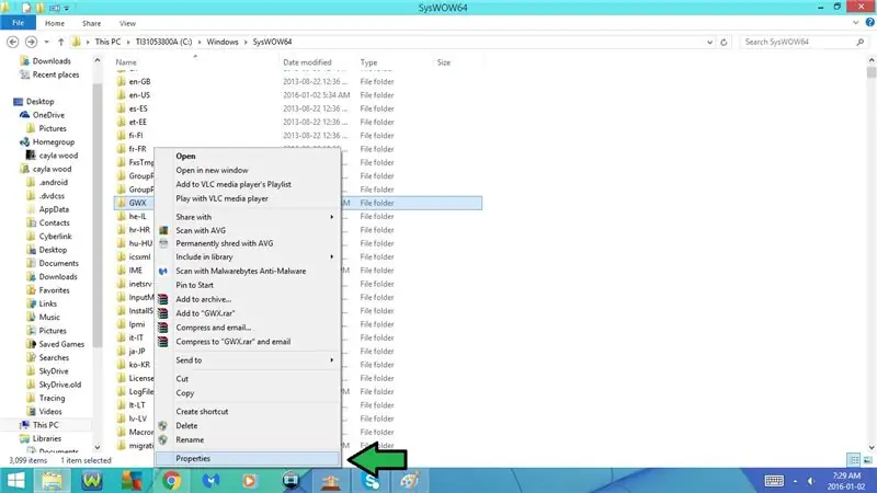 Windows 8/8.1: Ntu 3