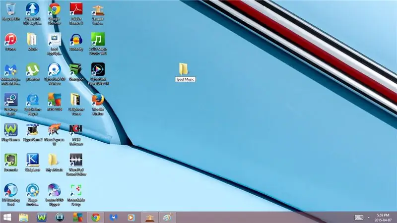 Creați un folder nou pe desktop