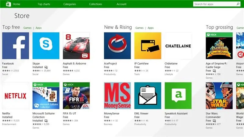 Windows Store: primera part