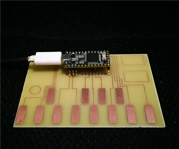 PCB Touch Piano: 6 steg (med bilder)