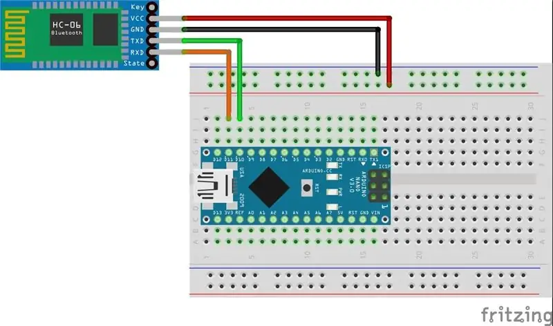 Bluetooth -modulen med Arduino