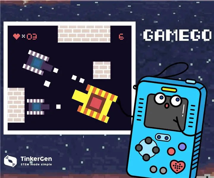 Battle City Remake op GameGo With Makecode Arcade: 4 stappe (met foto's)