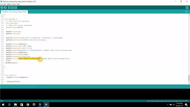 ধাপ -4:- Arduino এ স্কেচ আপলোড করুন