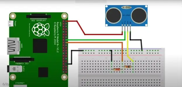 Priključivanje HC-SR04