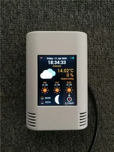 PiZero Colored Weather Station