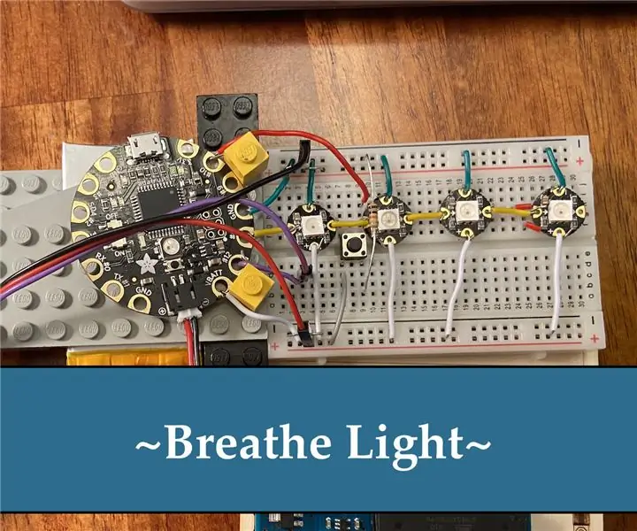 Breathe Light Anxiety Device Dengan Monitor Detak Jantung: 18 Langkah (dengan Gambar)