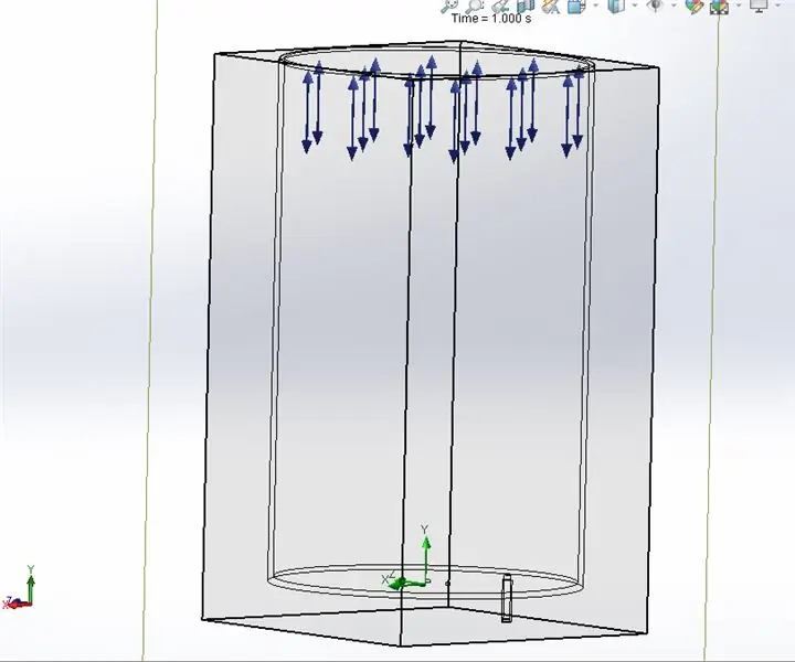 ME 470 Solidworks voo simulatsioon: 5 sammu