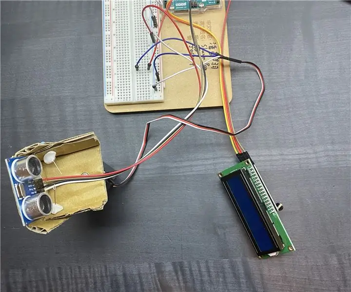 (EX) Arduino Düşməni Tapan Radar: 3 addım