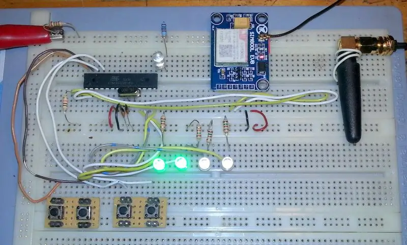 Android و Arduino SMS مبتنی بر اتوماسیون خانگی