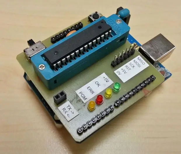 ATMEGA328p programmēšana