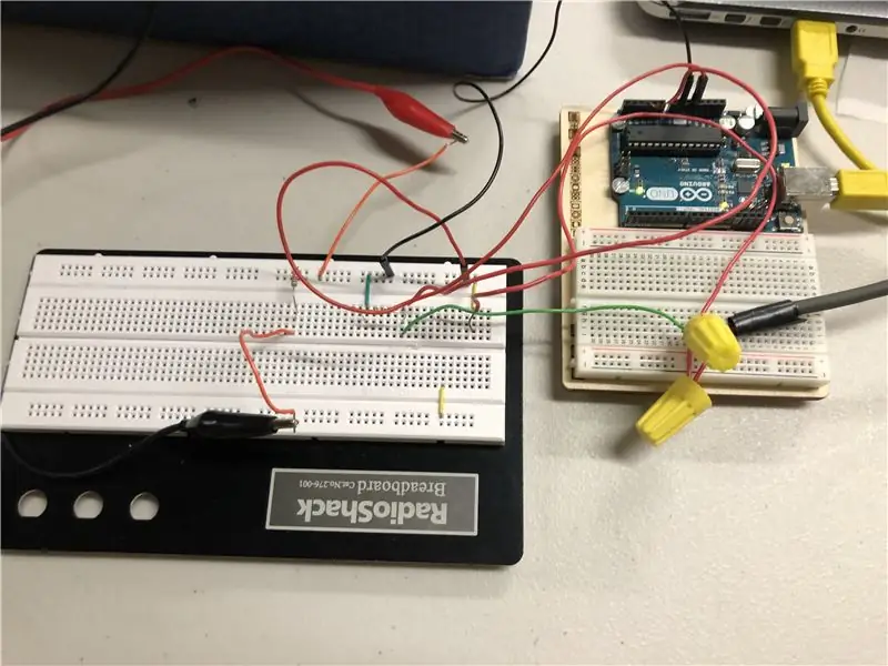 Подключите все компоненты к Arduino